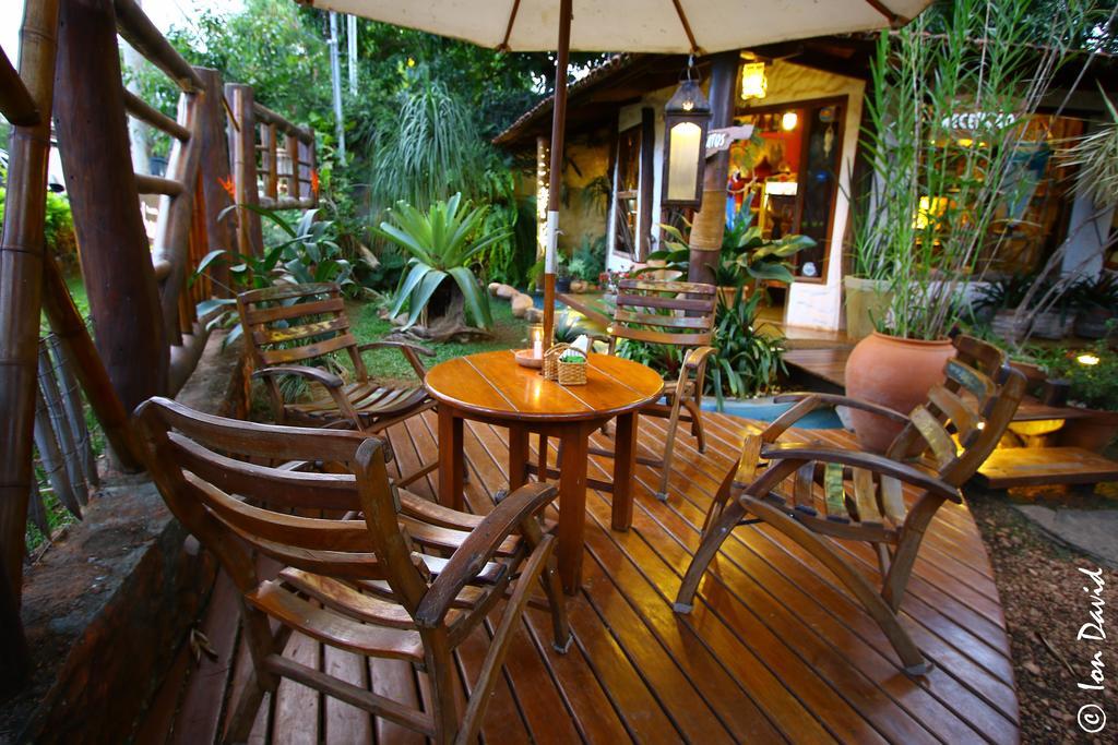 Pousada Bambu Brasil São Jorge Buitenkant foto